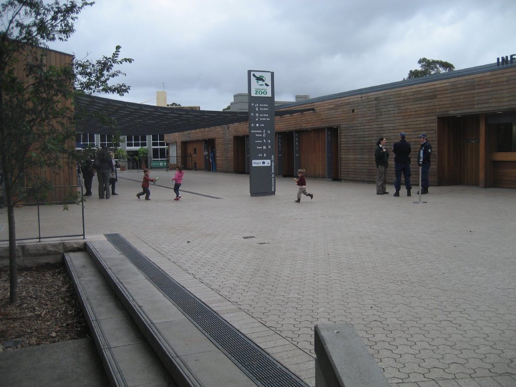 Inside the new Entry precinct