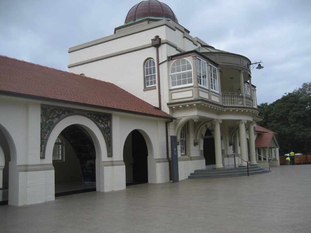 Inside the new Entry precinct
