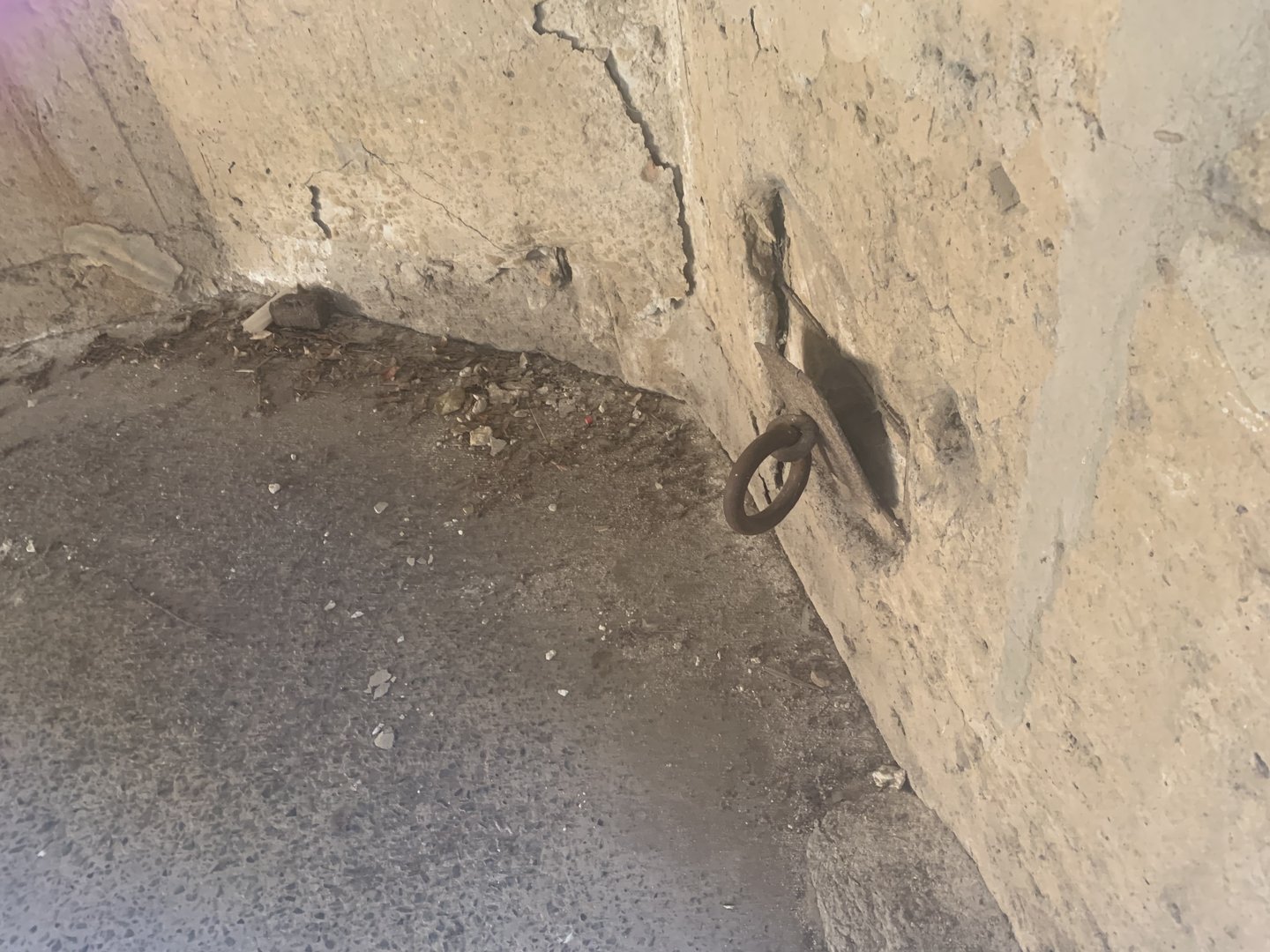 inside the old Elephant Temple