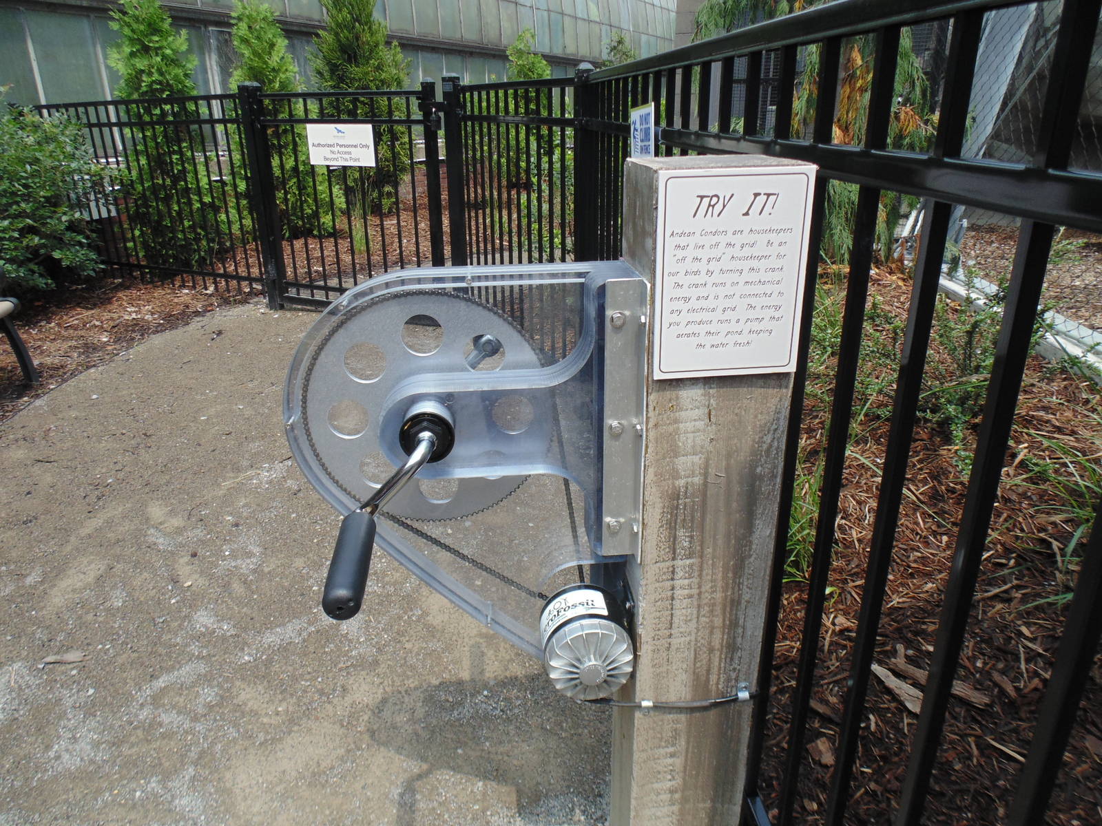 Interactive Water Wheel