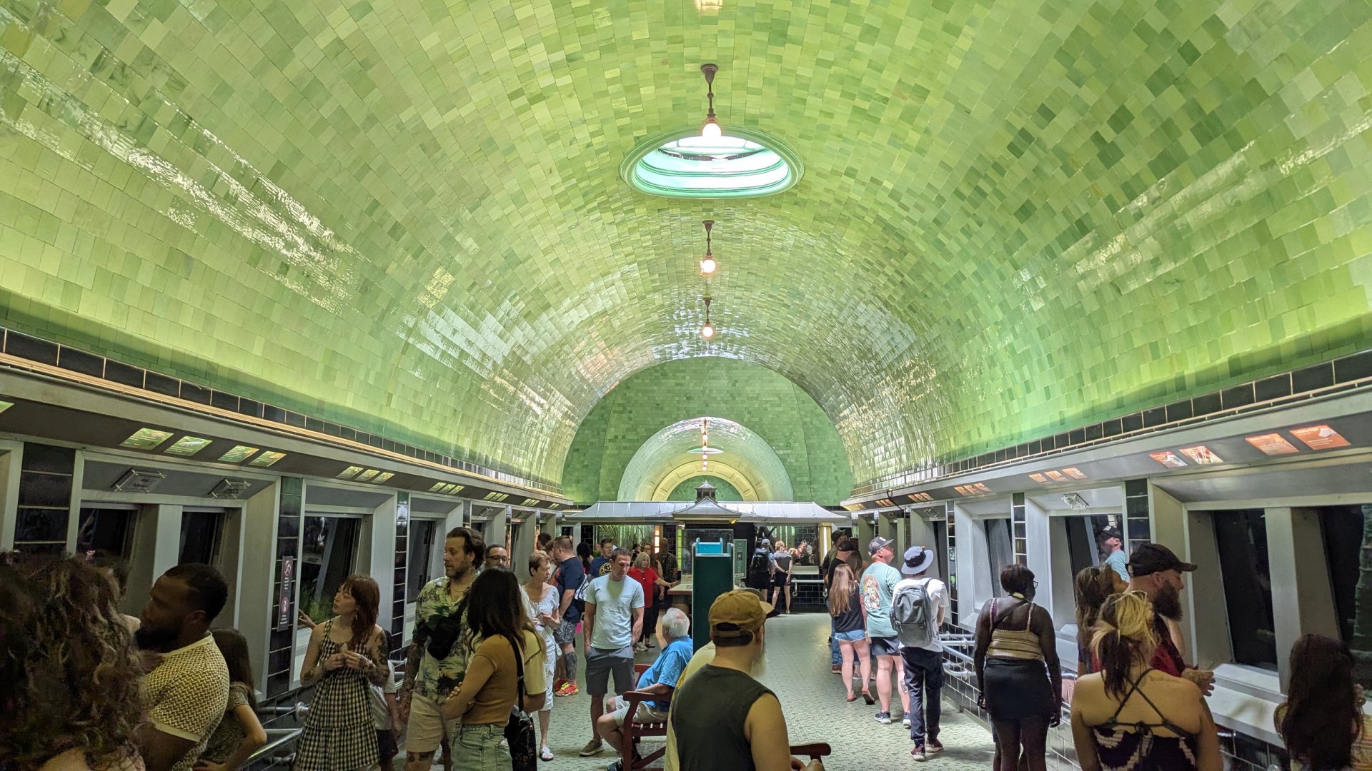 Interior, from Into The Blue facing towards the entrance