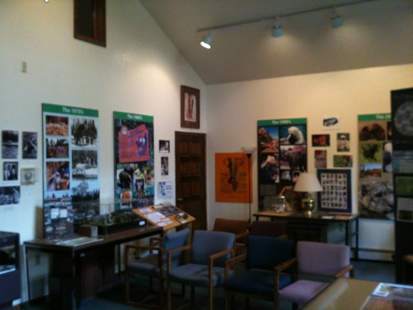 Interior of Alaska Zoo Heritage Center