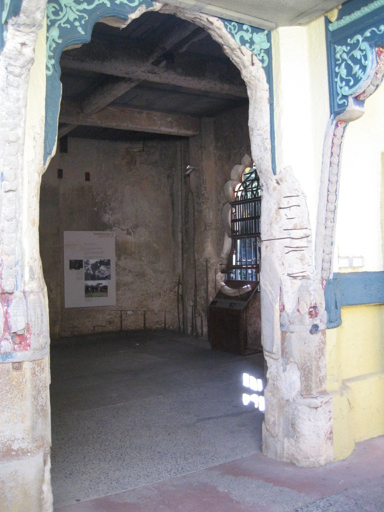 Interior of Elephant Temple.