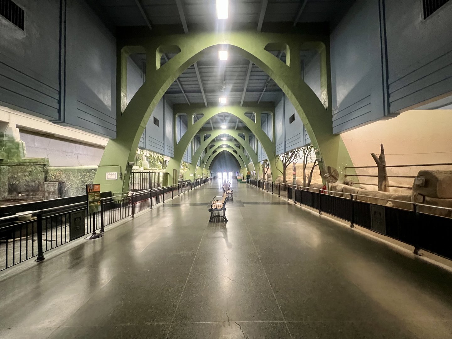 Interior of Pachyderm House