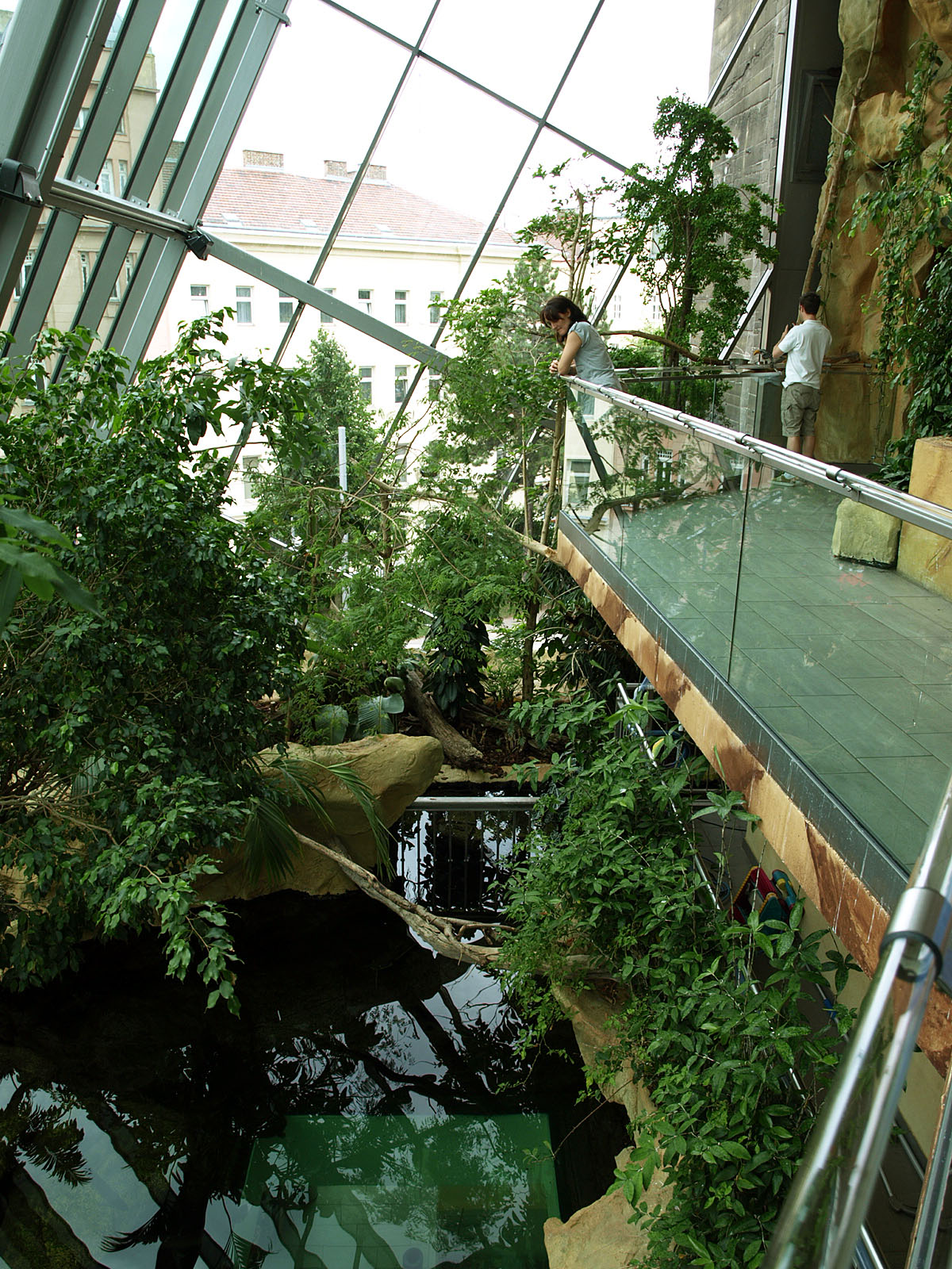 Interior viewing area