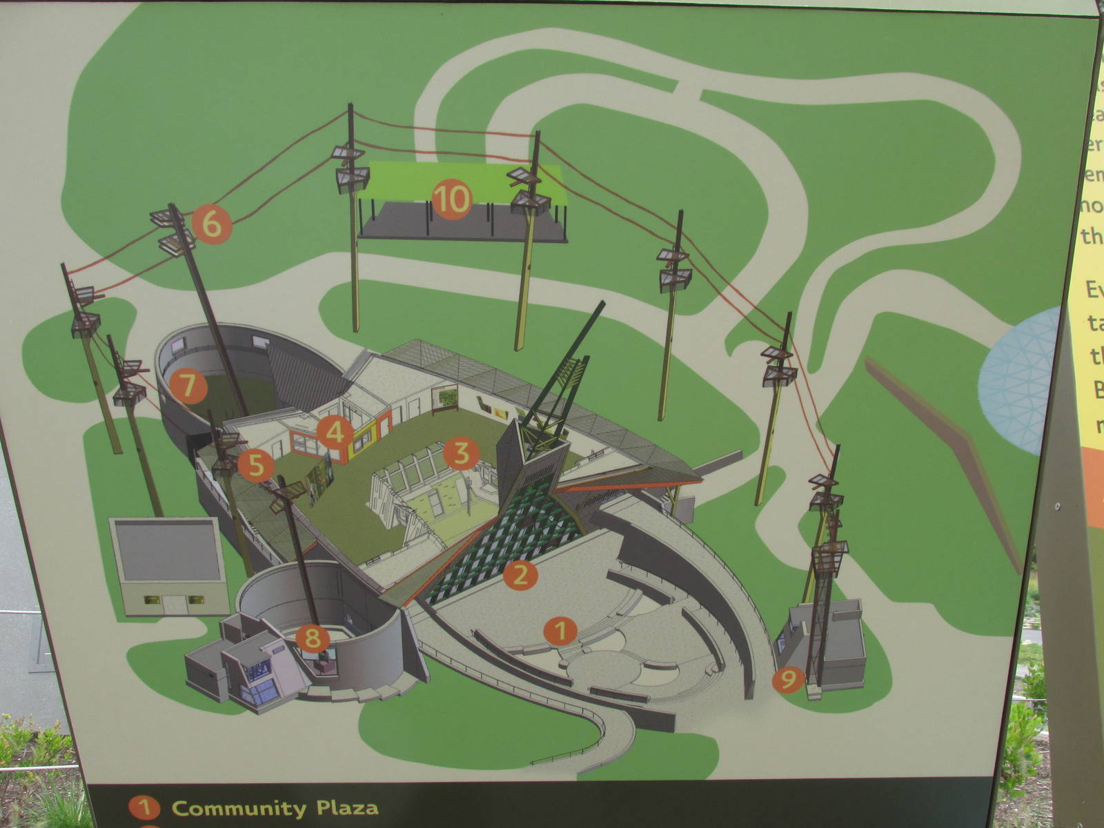 International Orangutan Center Map
