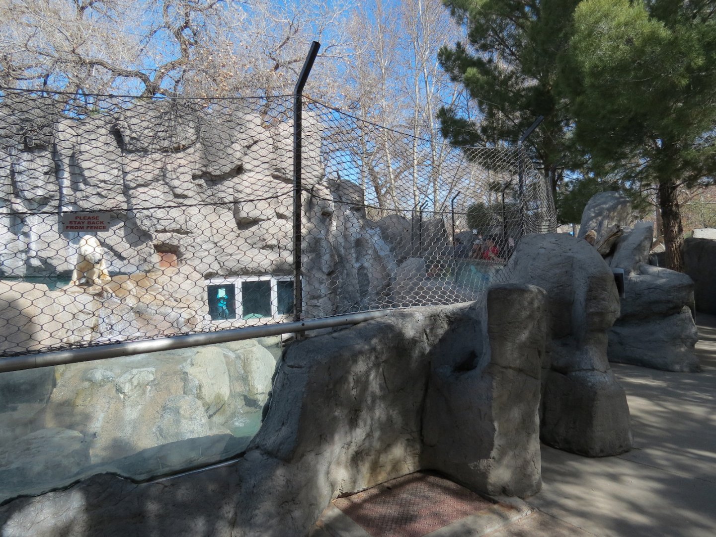 Inukshuk Bay - Polar Bear Exhibit Viewing Area