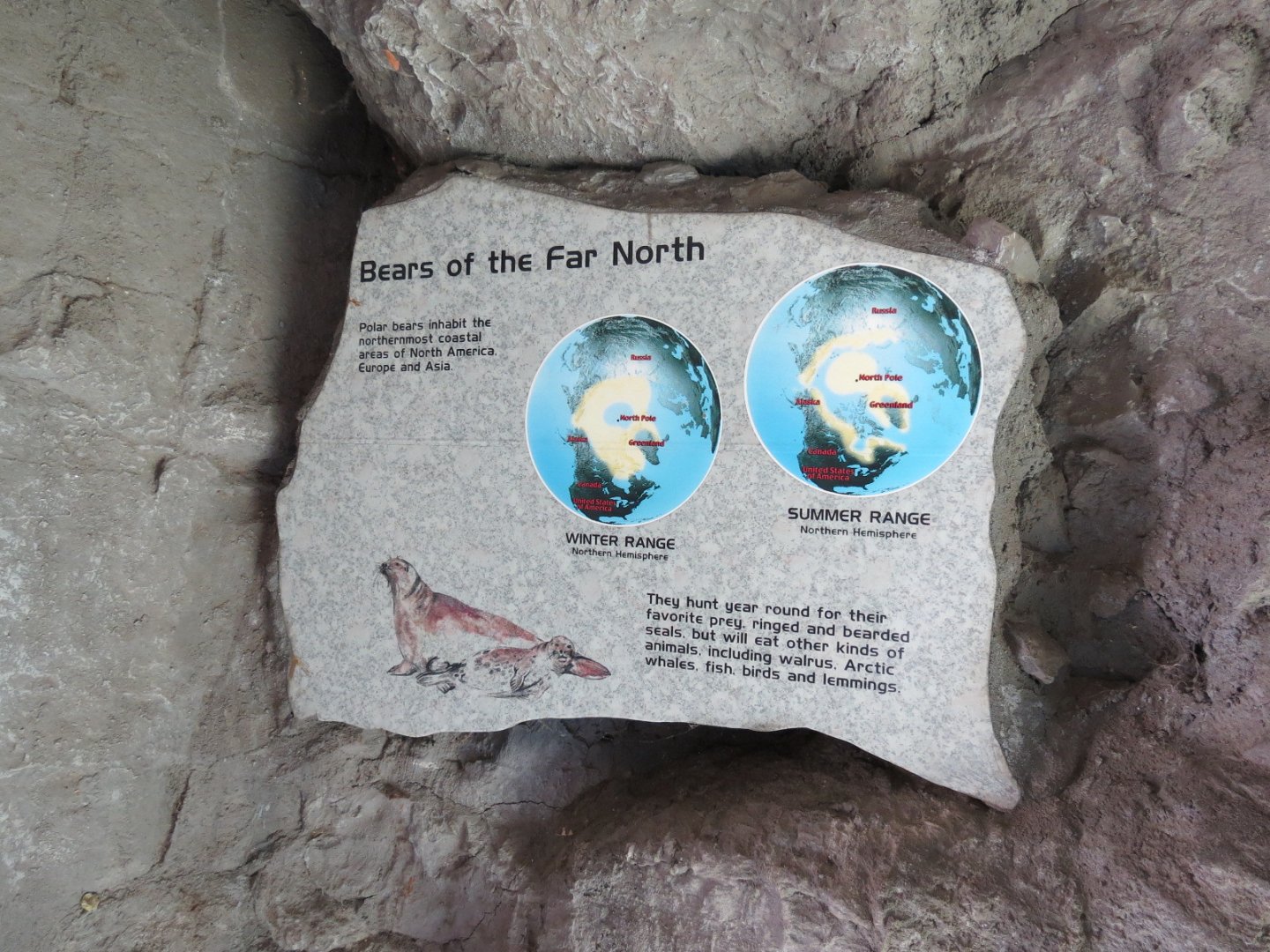 Inukshuk Bay - Polar Bear Sign