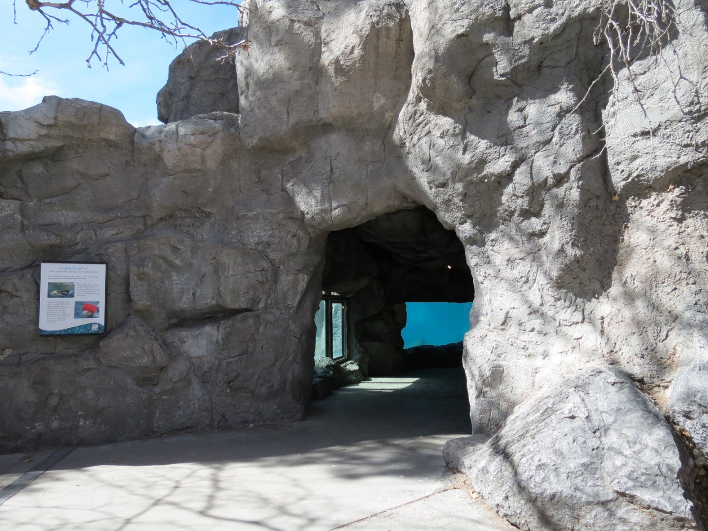 Inukshuk Bay - Visitor Cave Entrance