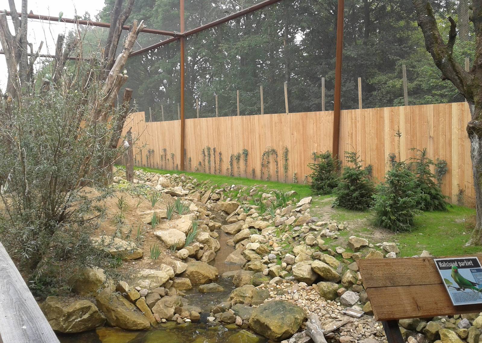 Invasive species enclosure