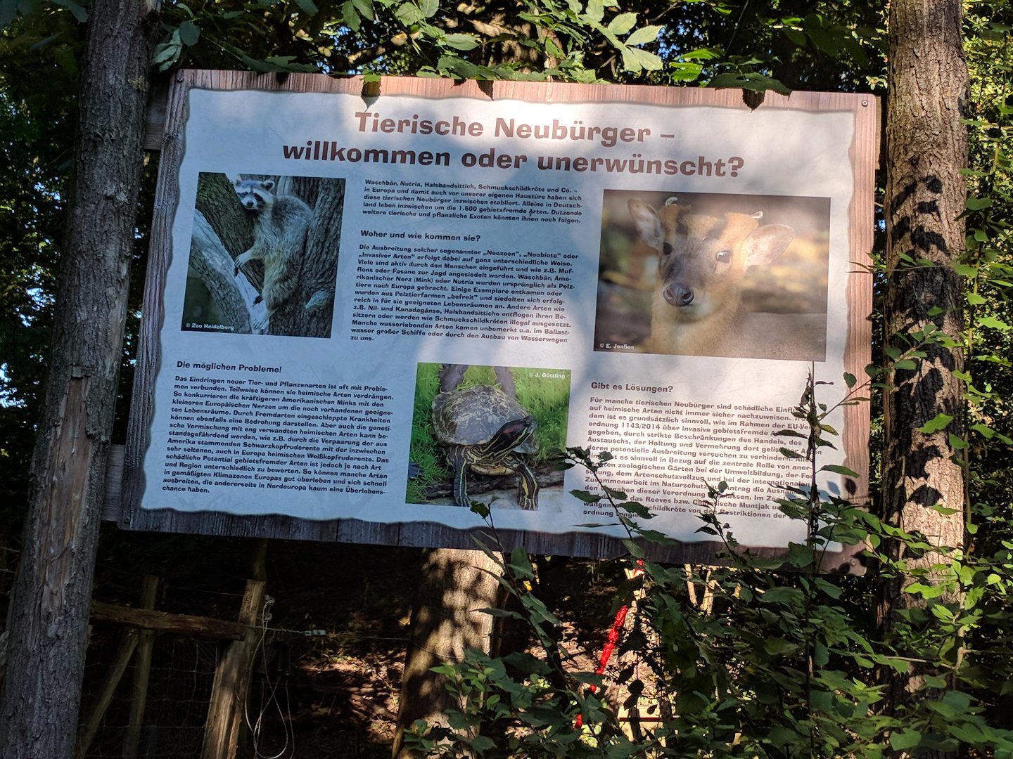 Invasive Species Signage