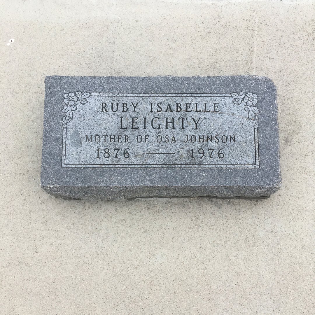 Isabelle Leighty's Headstone