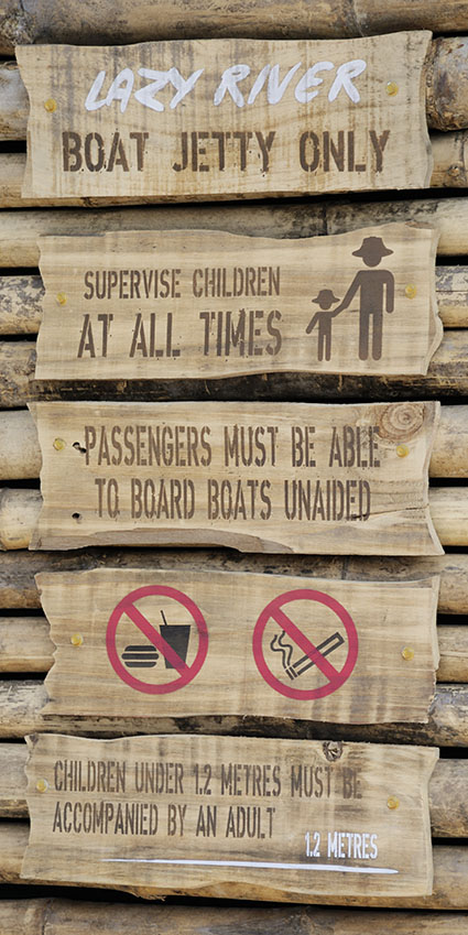 Islands by Boat - Lazy River Rules