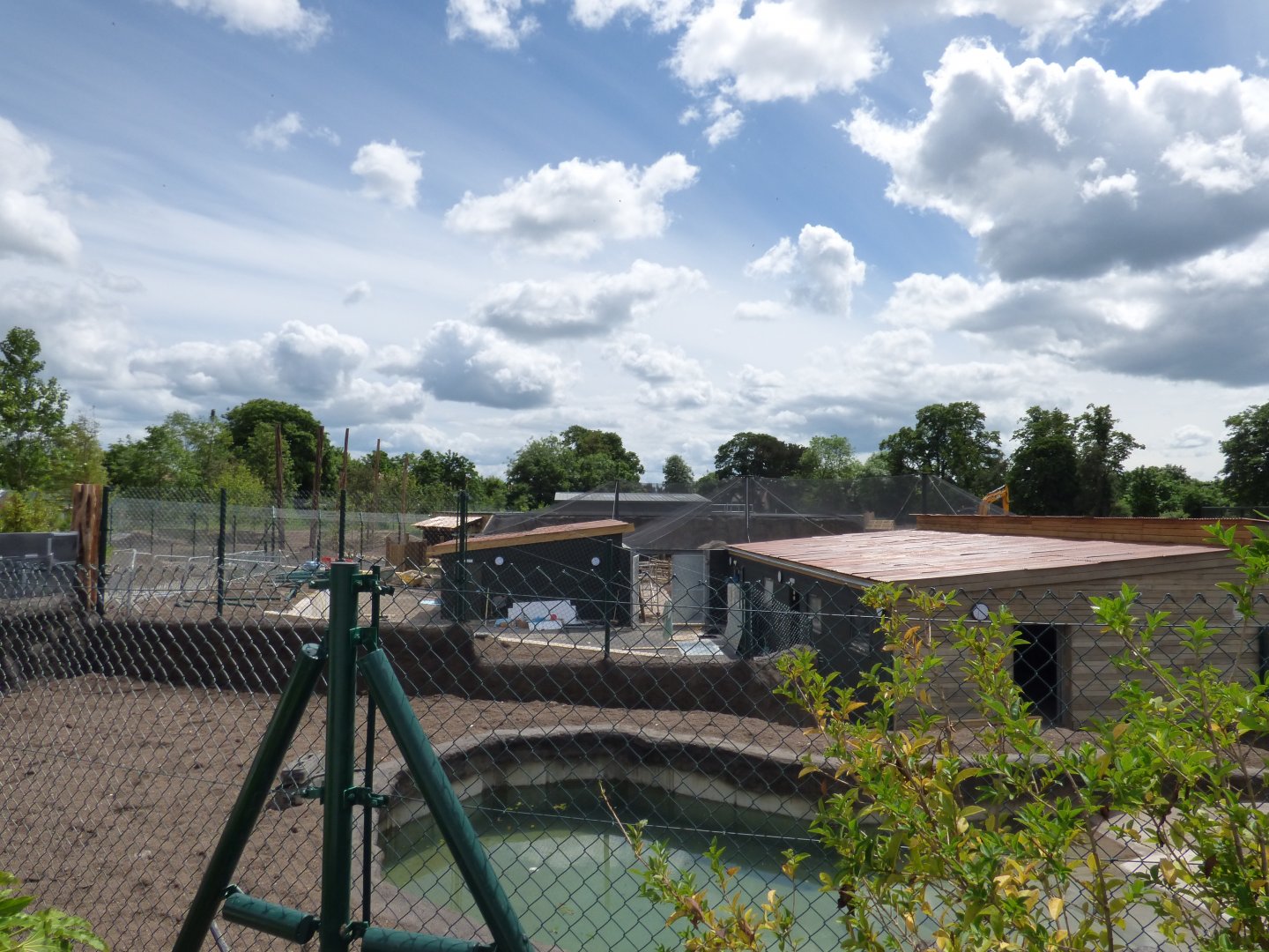 Islands Construction Work- Malayan Tapir Pool