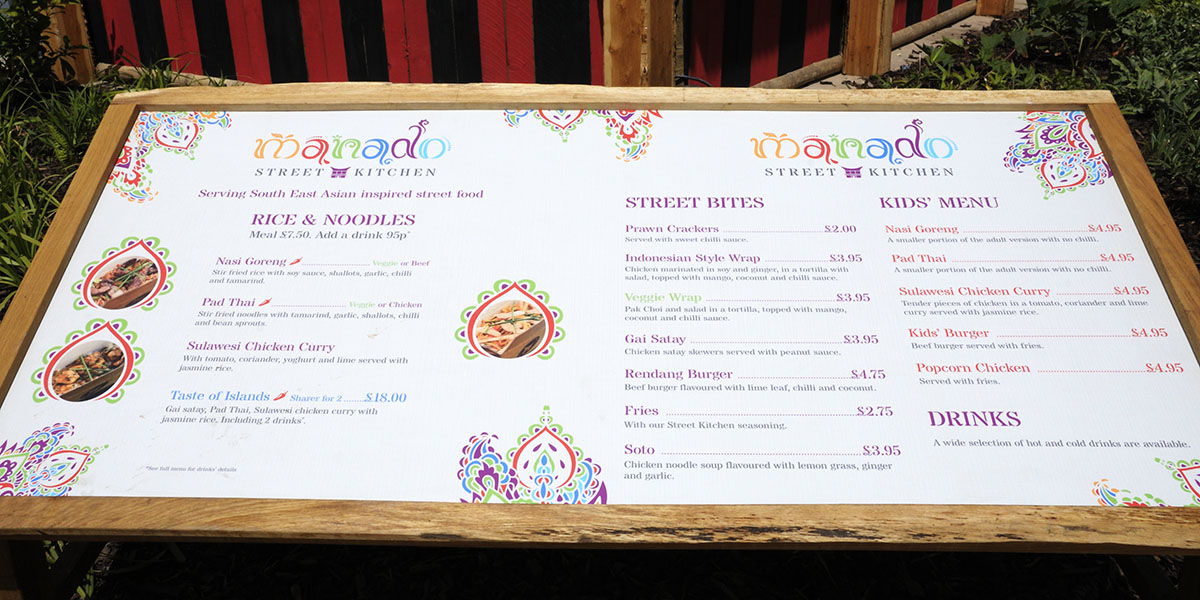 Islands Extra - Extended Menu