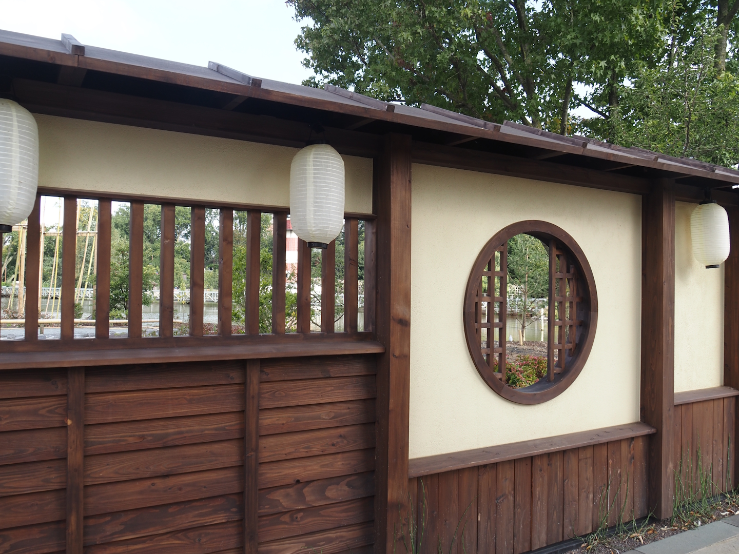 Islands of the Rising Sun - Honshu - Japanese garden wall, 2024-09-17