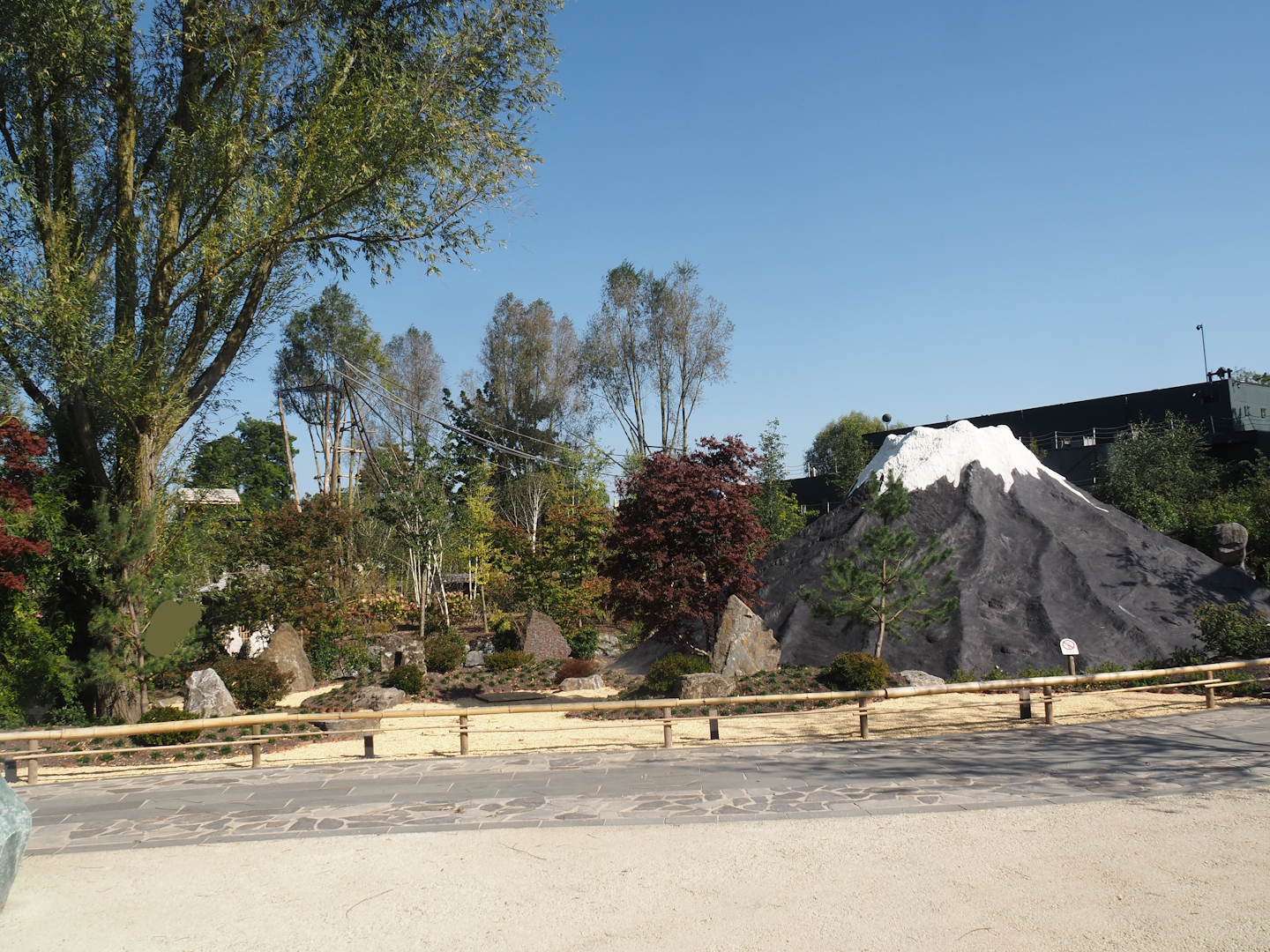 Islands of the Rising Sun - Honshu - Japanese garden with Mount Fuji representation, 2024-09-17