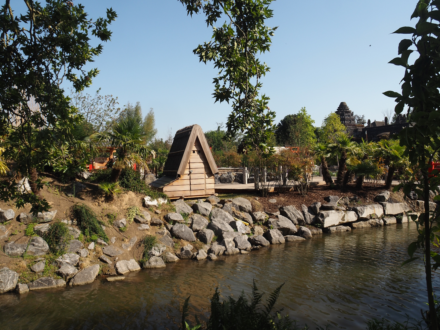Islands of the Rising Sun - Kyushu - Walk-through exhibit with Onagadori chickens and African spurred tortoises, 2024-09-17