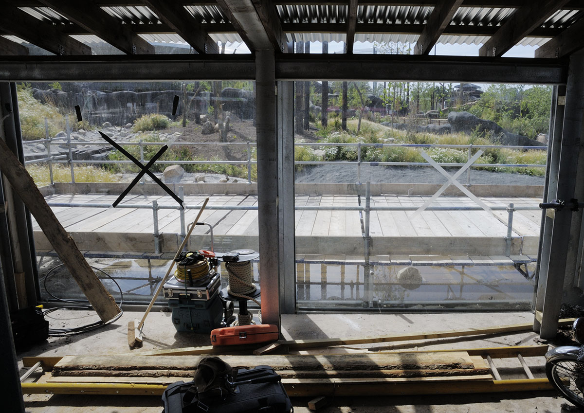 Islands on Foot - Viewpoint under construction