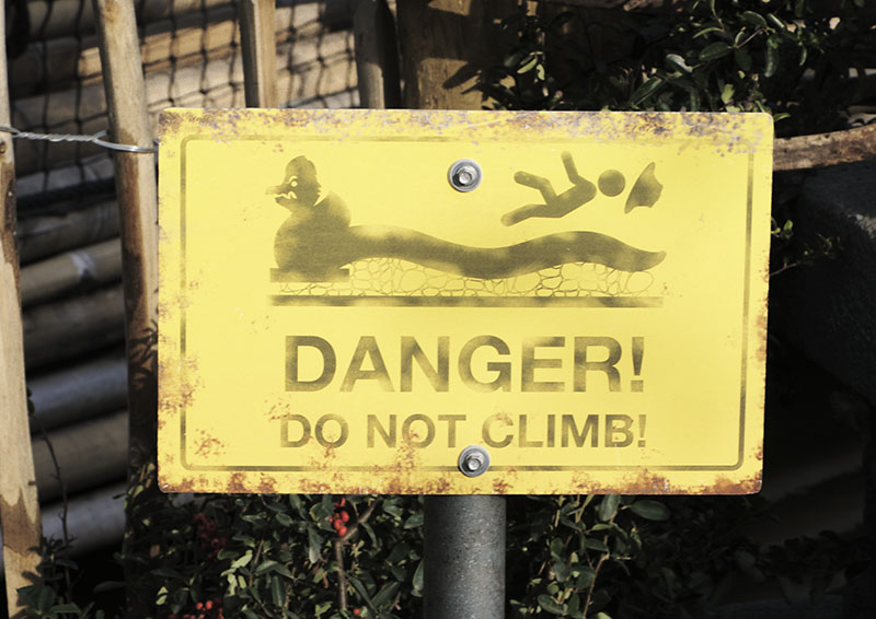 Islands progress - Dragon Bridge warning