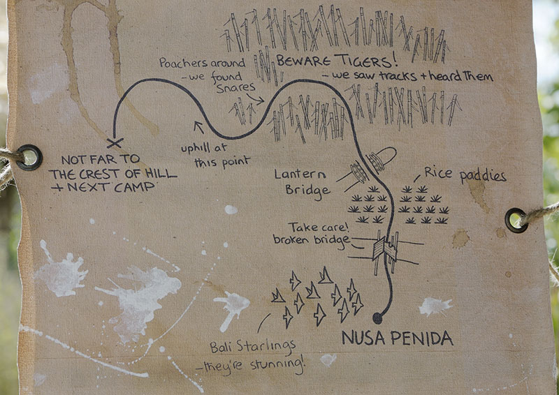 Islands progress - map