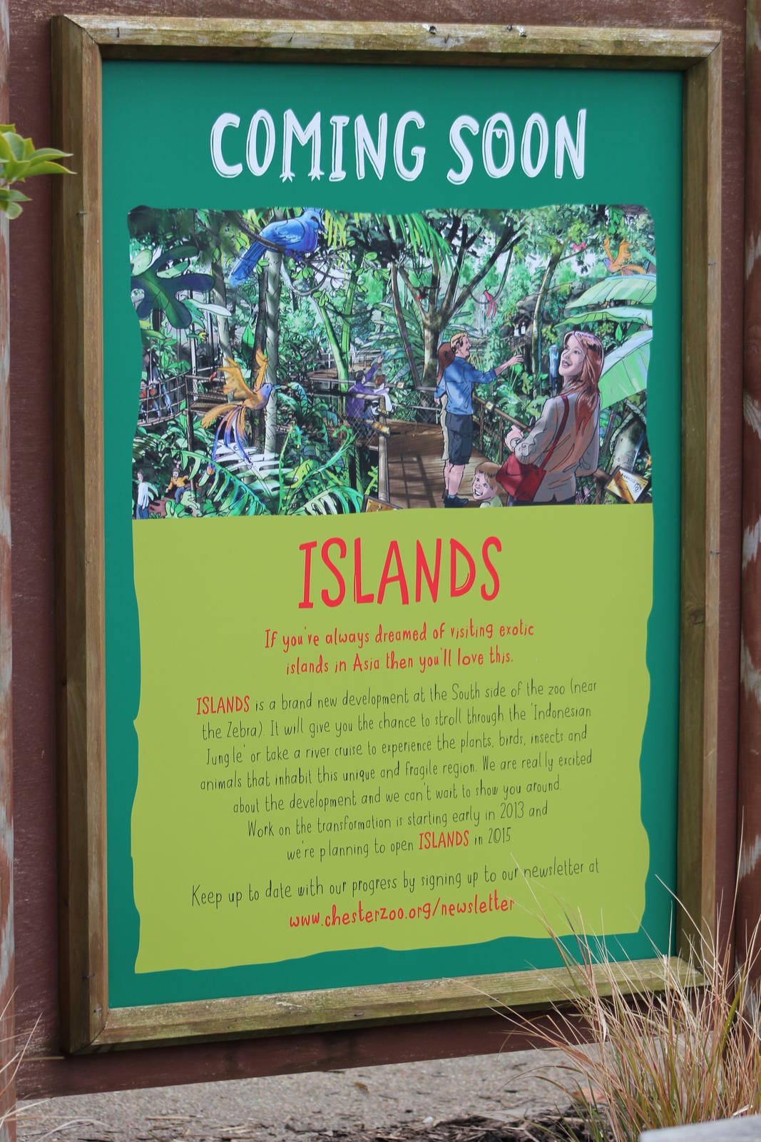 Islands sign