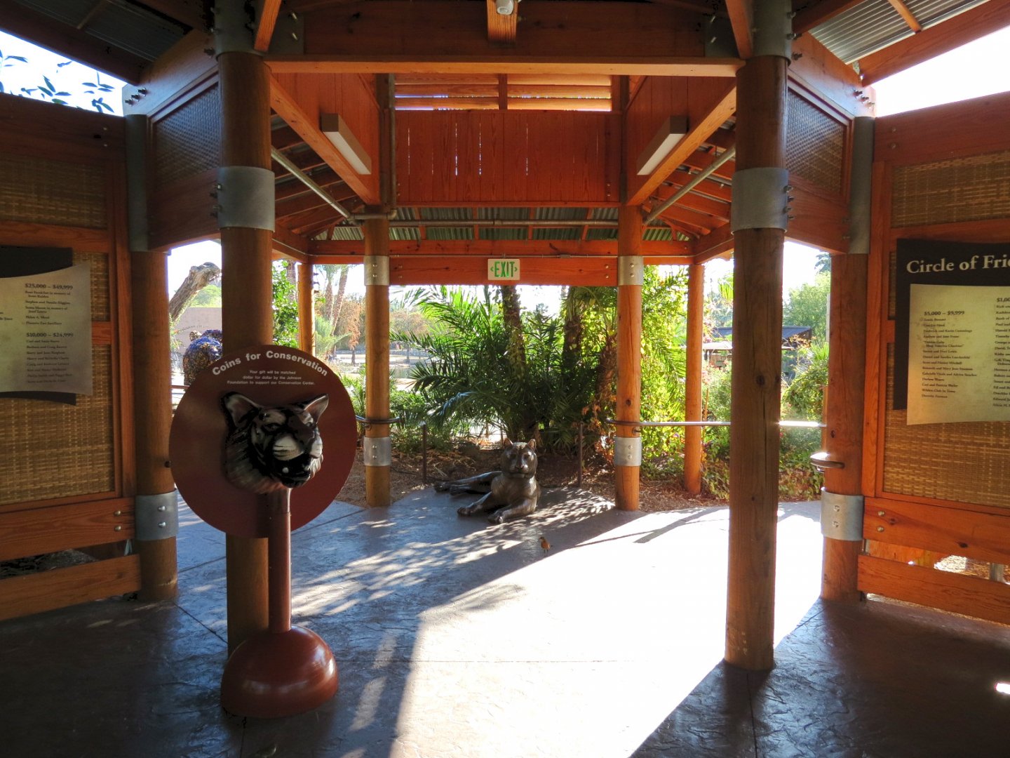 Isle of the Tiger - Main Viewing Shelter Entry