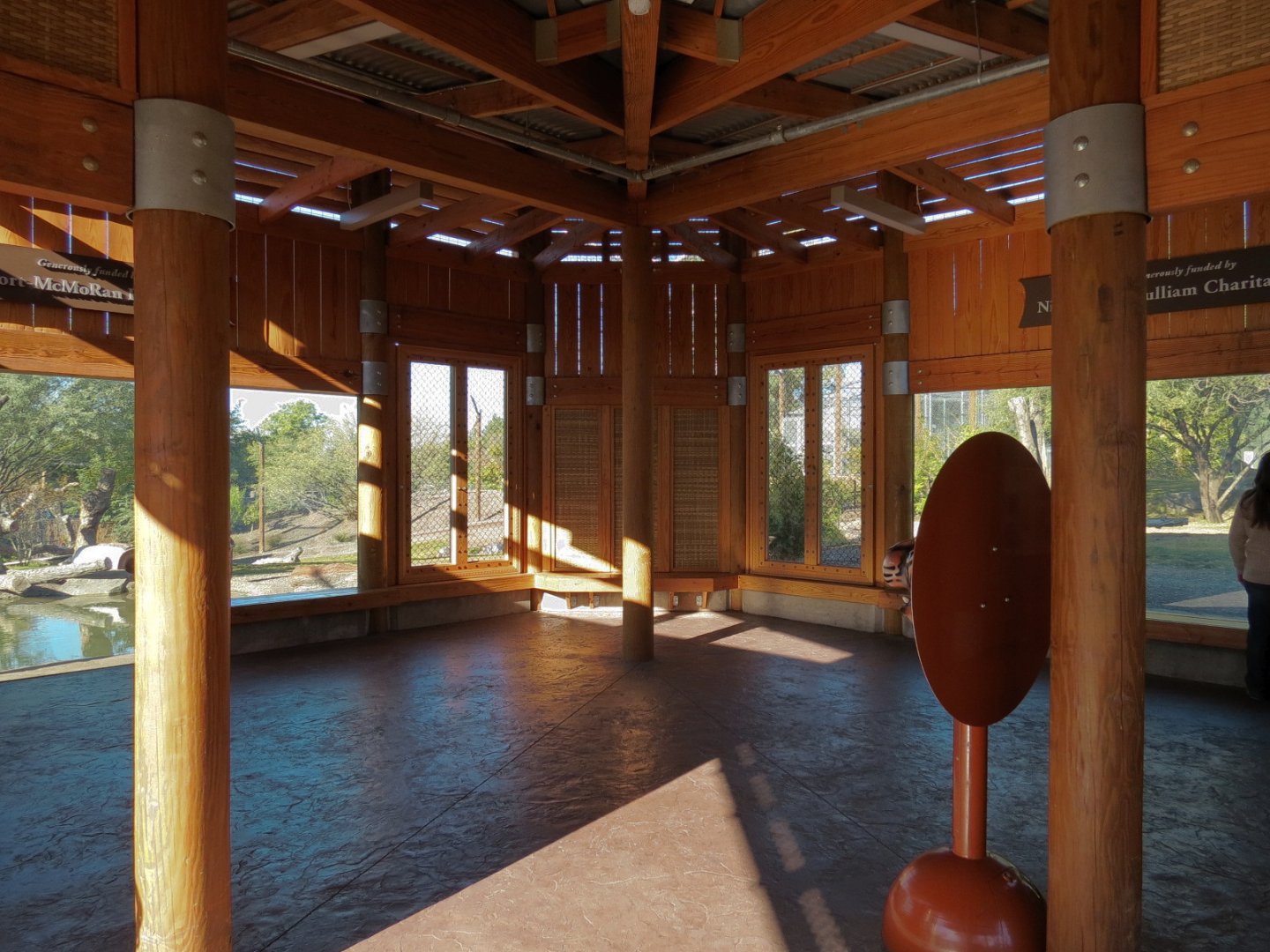 Isle of the Tiger - Main Viewing Shelter Interior