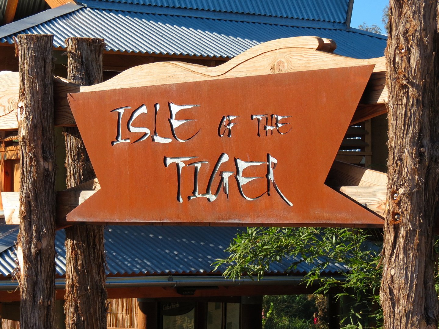 Isle of the Tiger - Sign