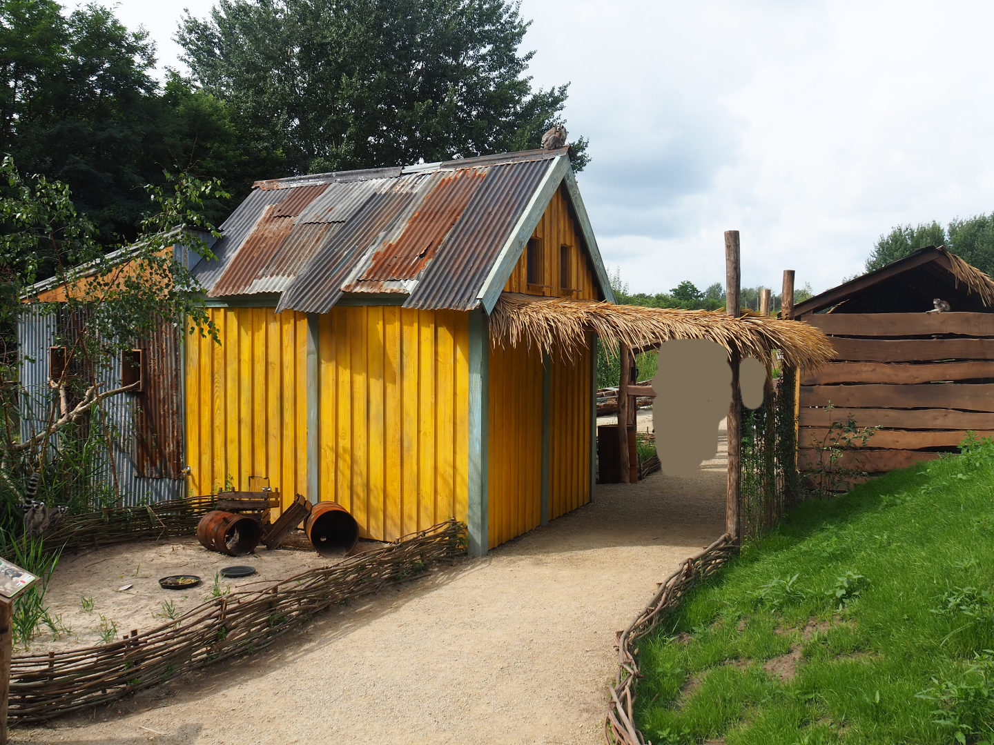 Itampolo village on lemur island and Hermann's tortoise pen, 2019-08-11