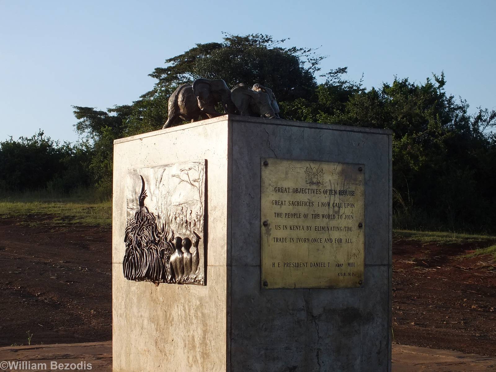 Ivory Burning Site - Nairobi National Park