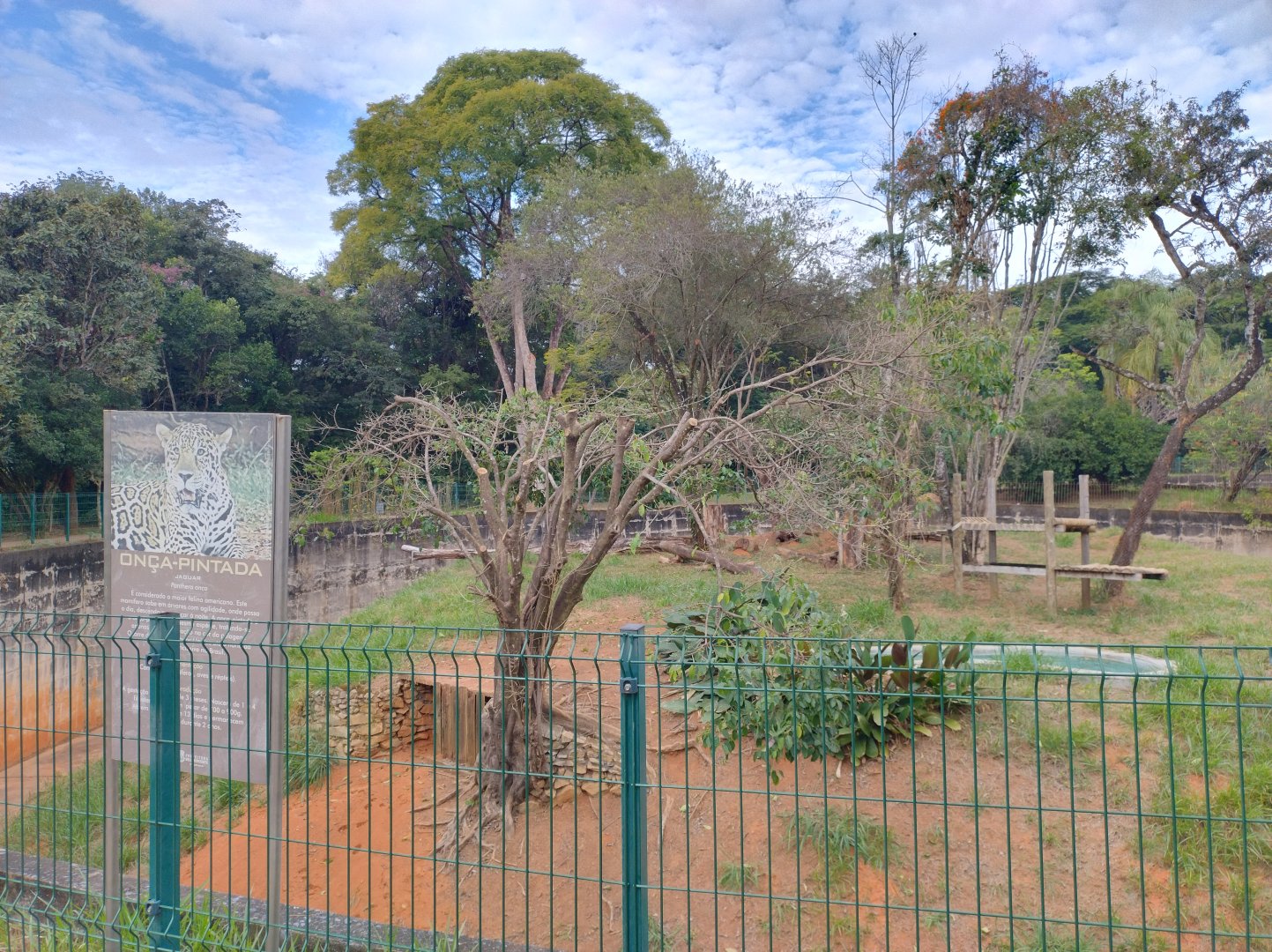 Jaguar exhibit - Belo Horizonte zoo