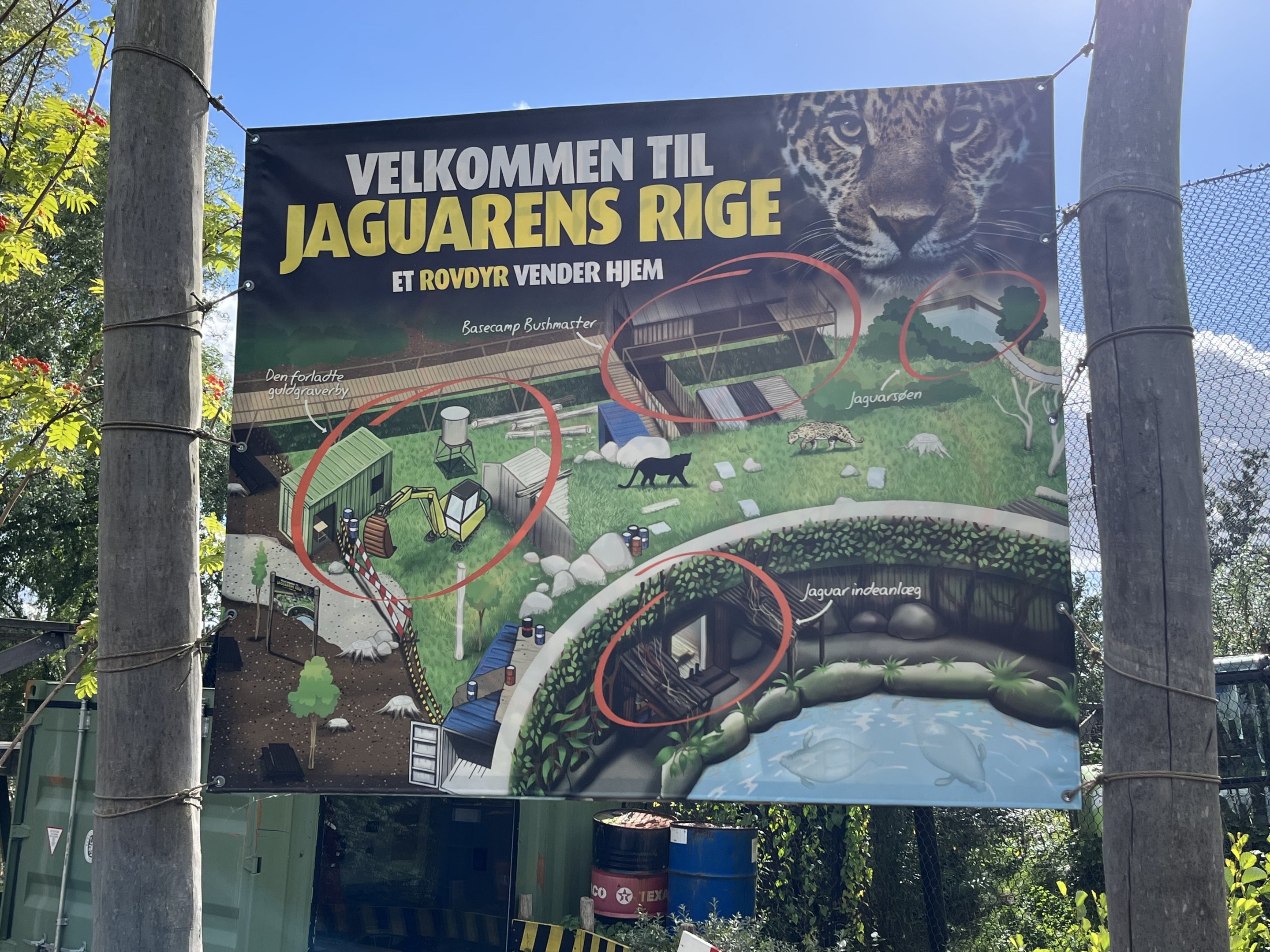 Jaguar Exhibits - Map