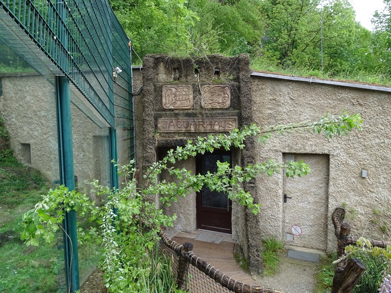 Jaguar house entrance