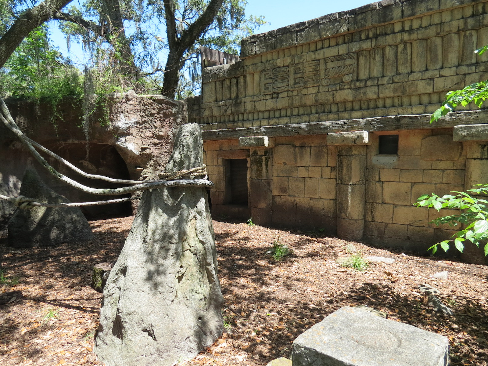 Jaguar Jungle - Giant Anteater, Hoffman's Sloth, and St. Vincent Agouti Exhibit