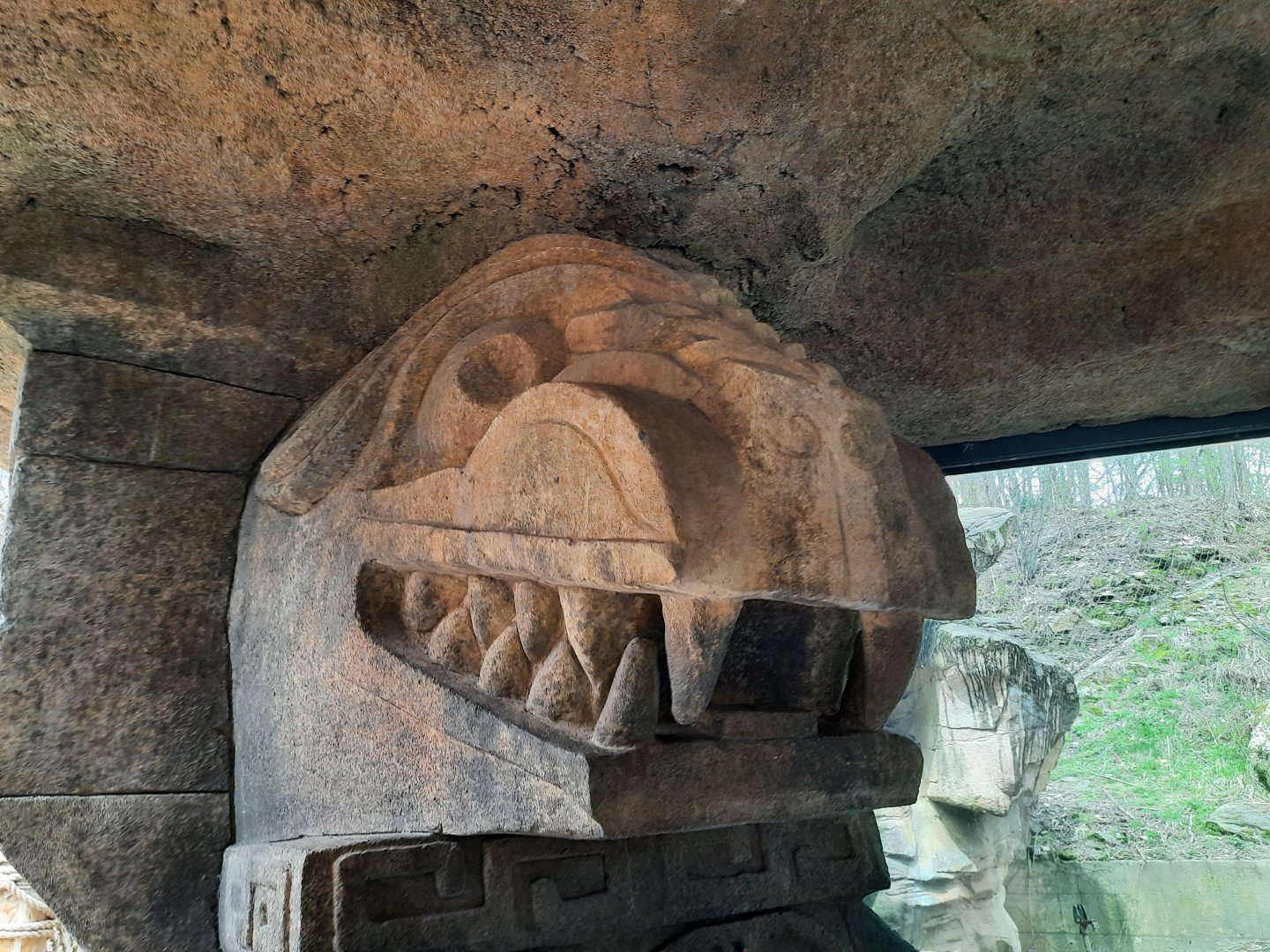 Jaguar Temple Statue