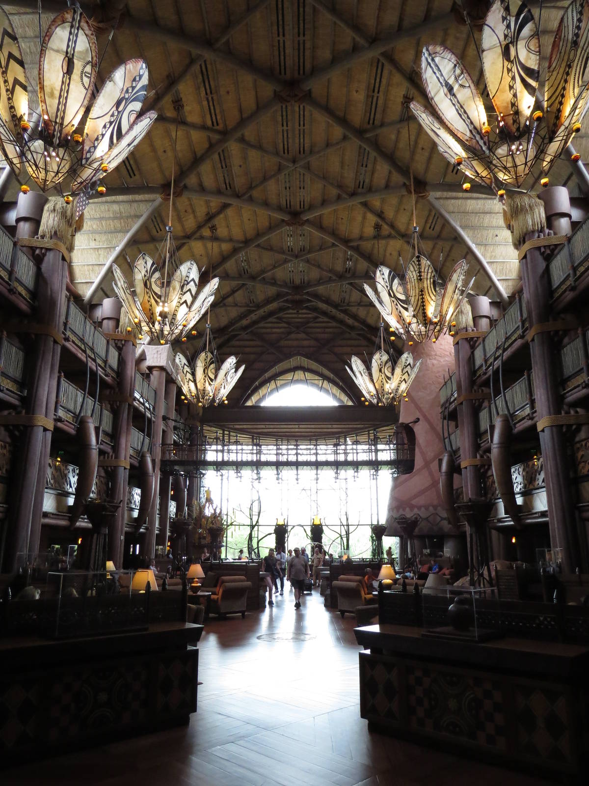 Jambo Lodge lobby, March 2015