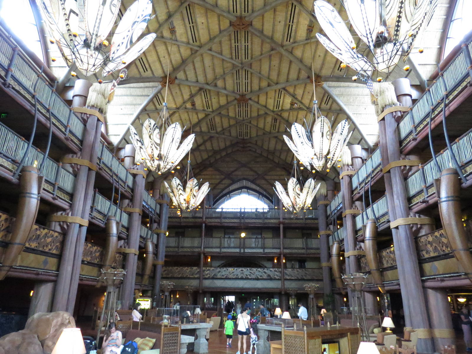 Jambo Lodge lobby, March 2015