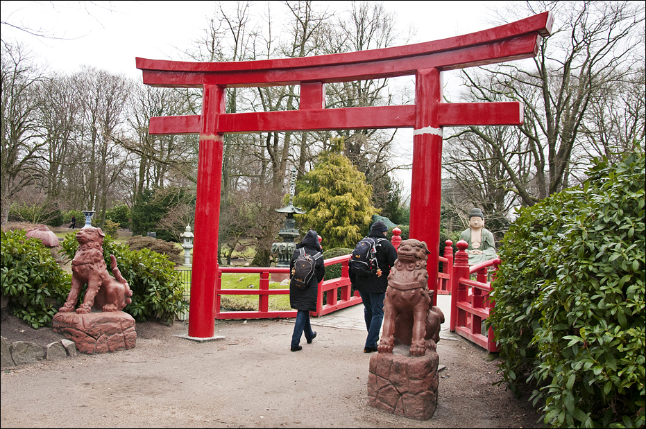 Japanese gate at Hamburg