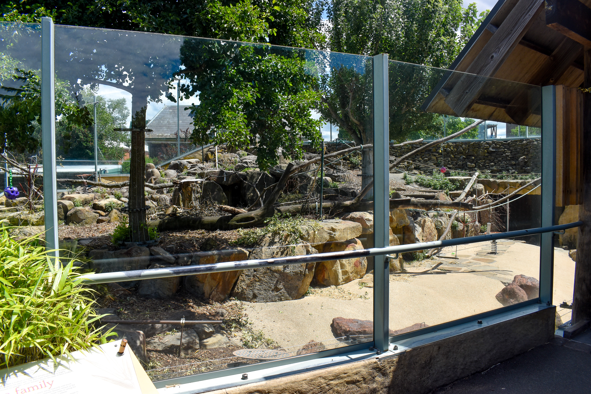 Japanese Macaque enclosure