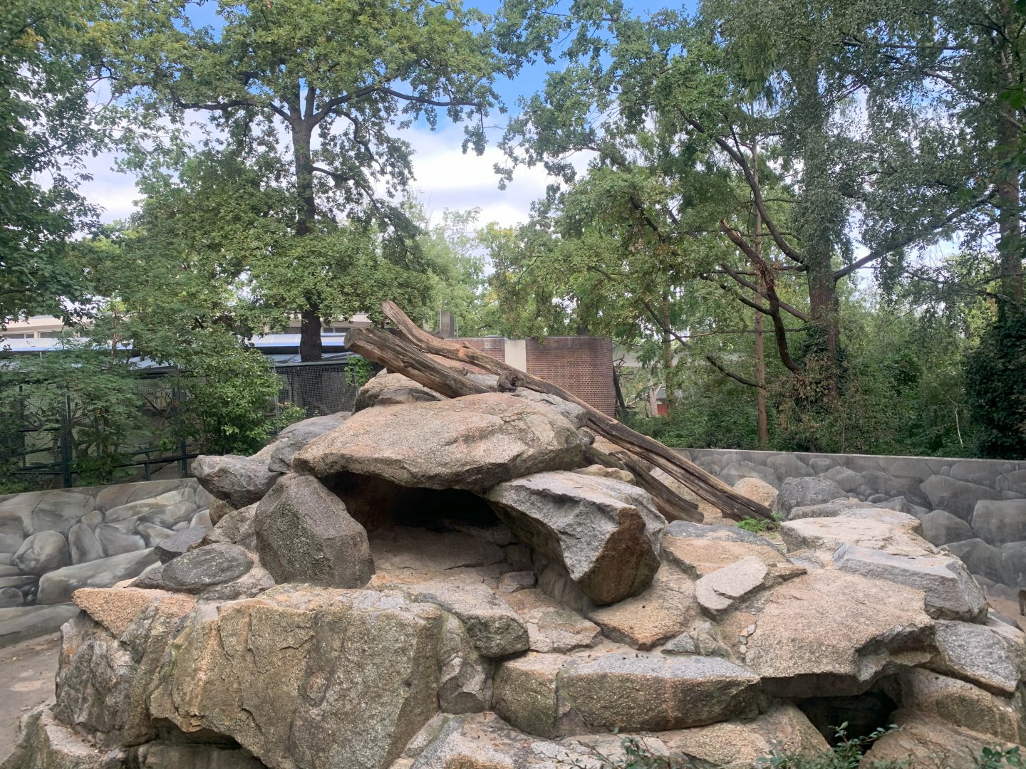 Japanese Macaque enclosure