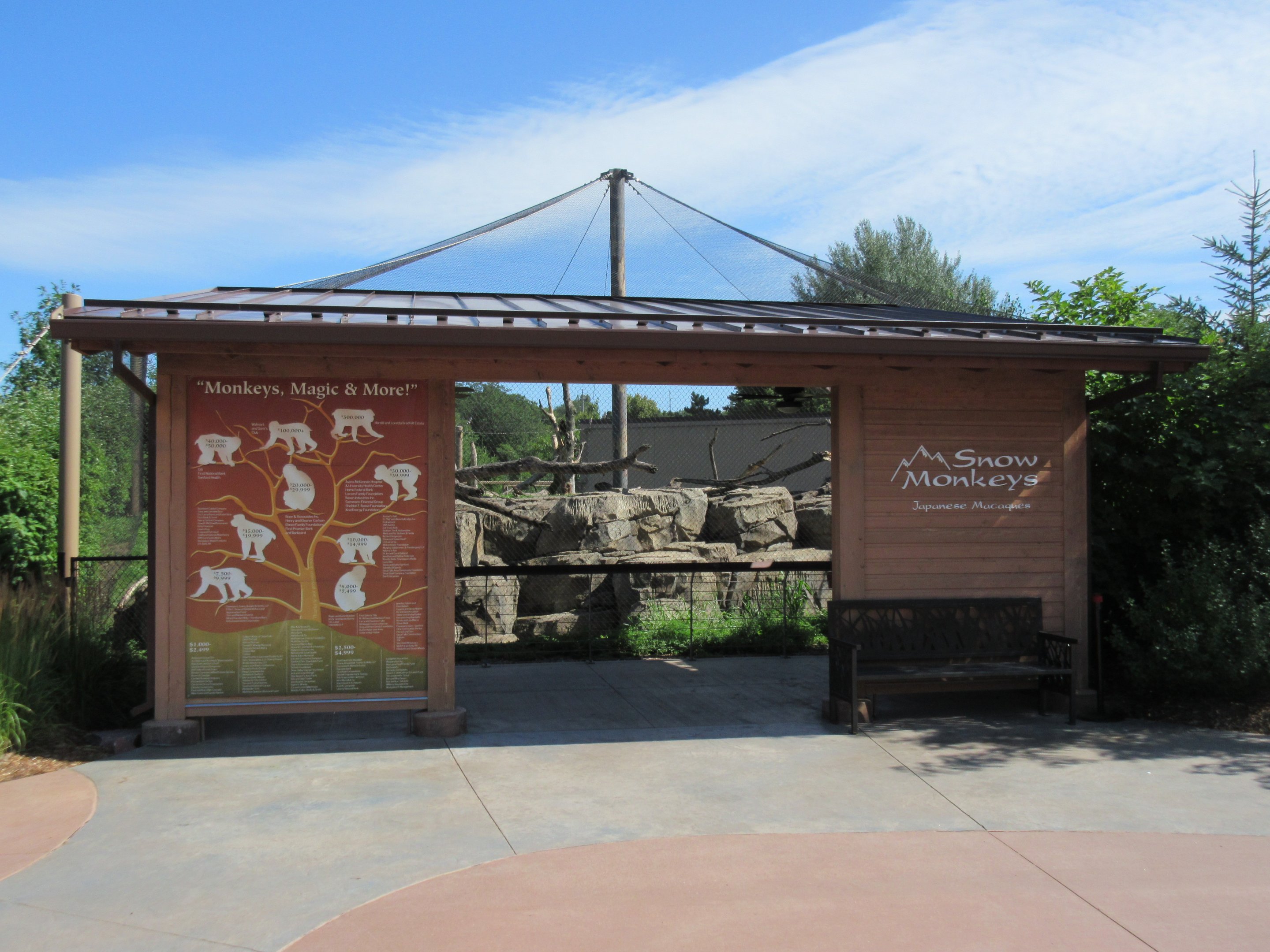 Japanese Macaque Exhibit (New in 2013)