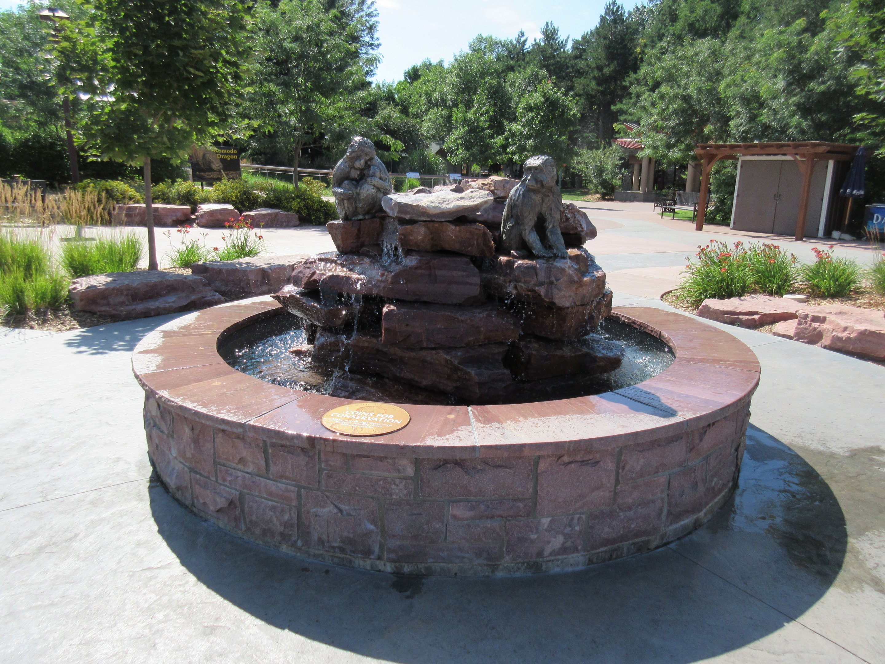 Japanese Macaque Fountain (New in 2013)