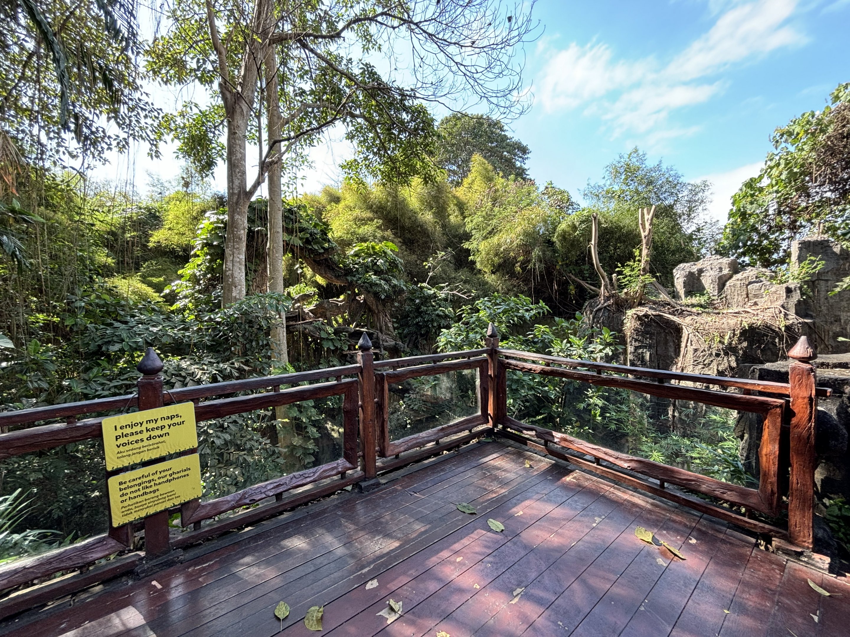 Javan Leopard + False Gharial Exhibit