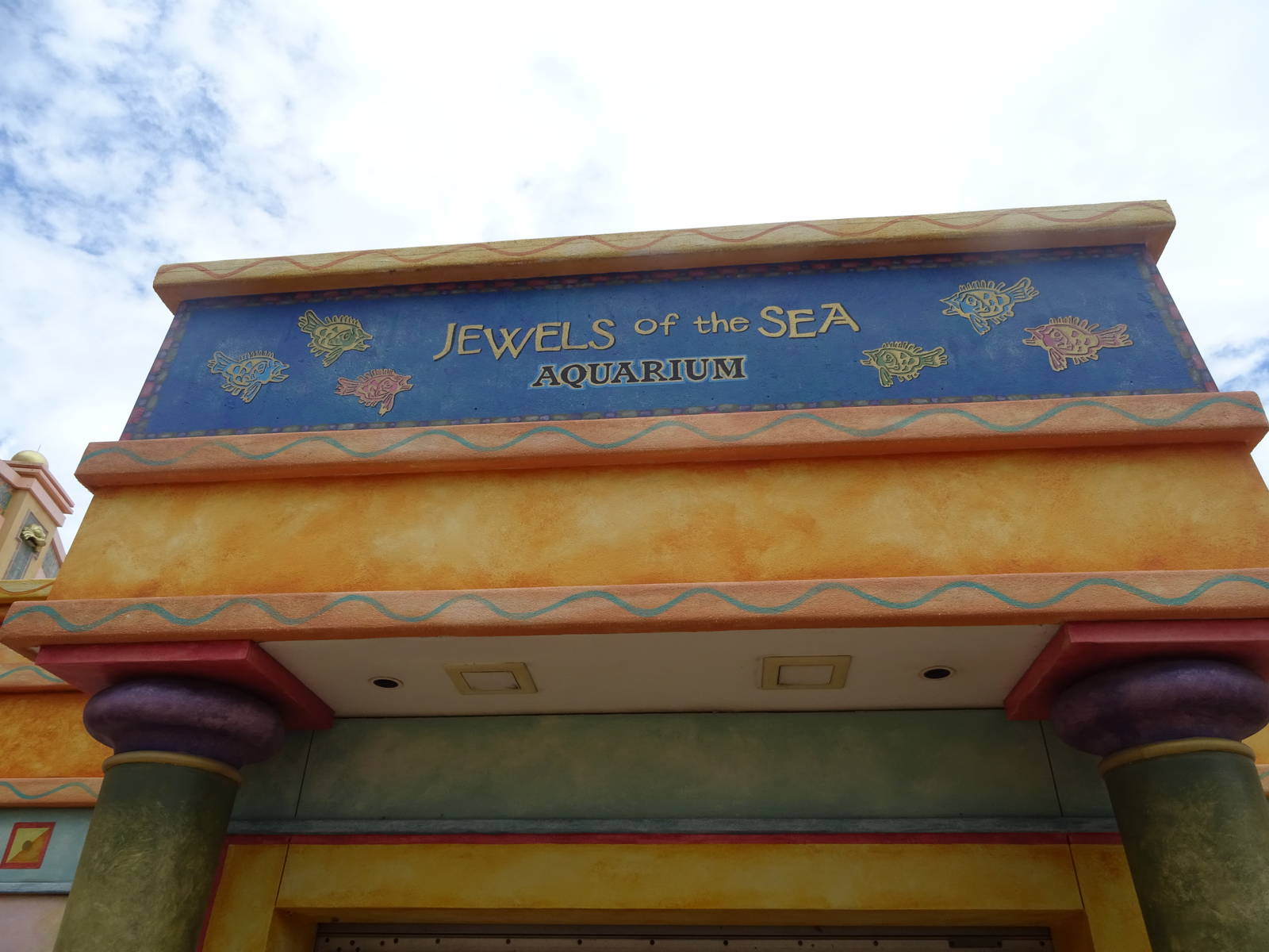 Jewel of the Sea Aquarium Entrance at SeaWorld Orlando