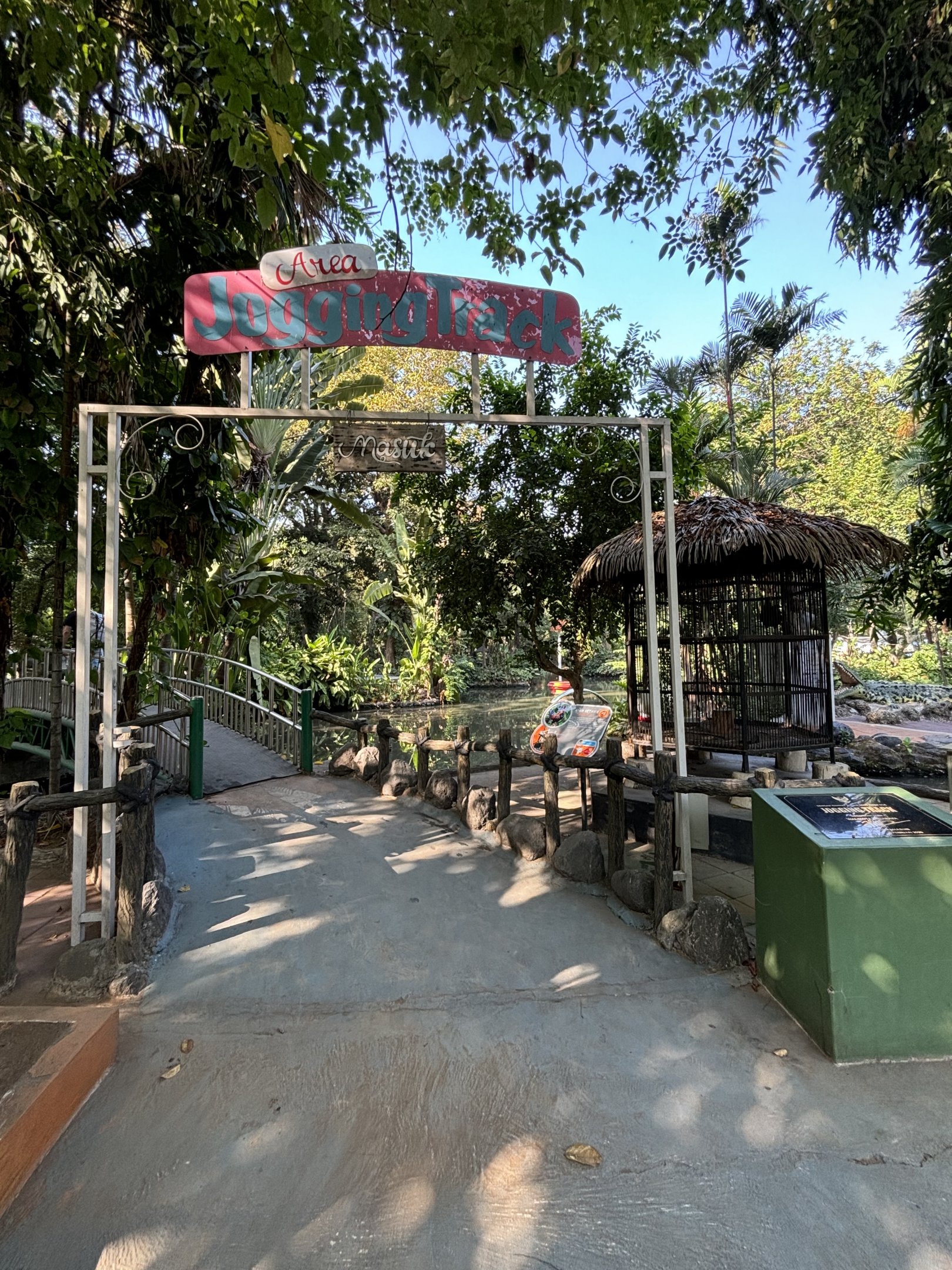 Jogging Track Entrance