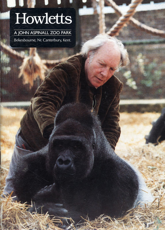 John Aspinall with Kijo the Gorilla