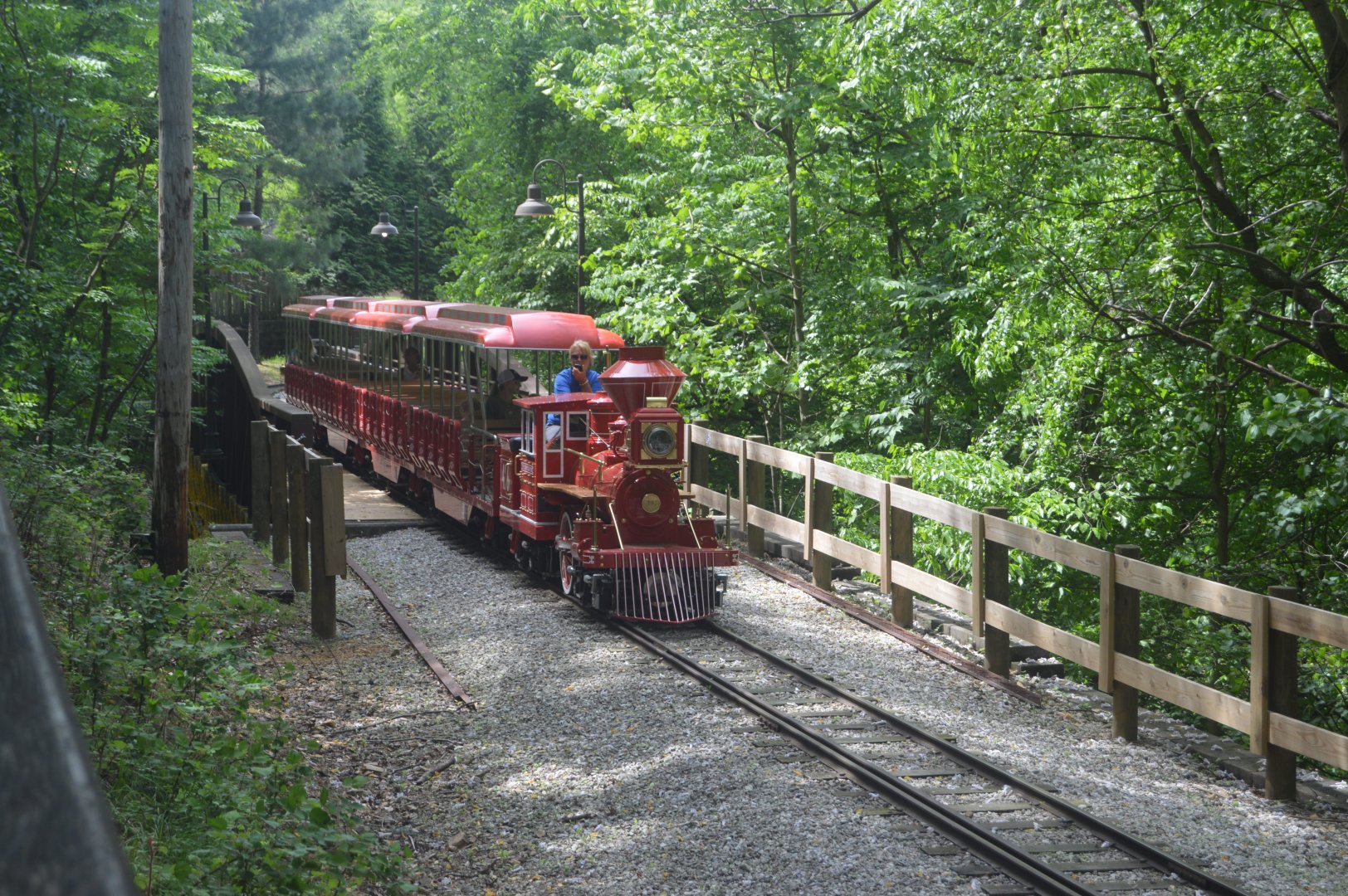 Jones Falls Zephyr Train Ride