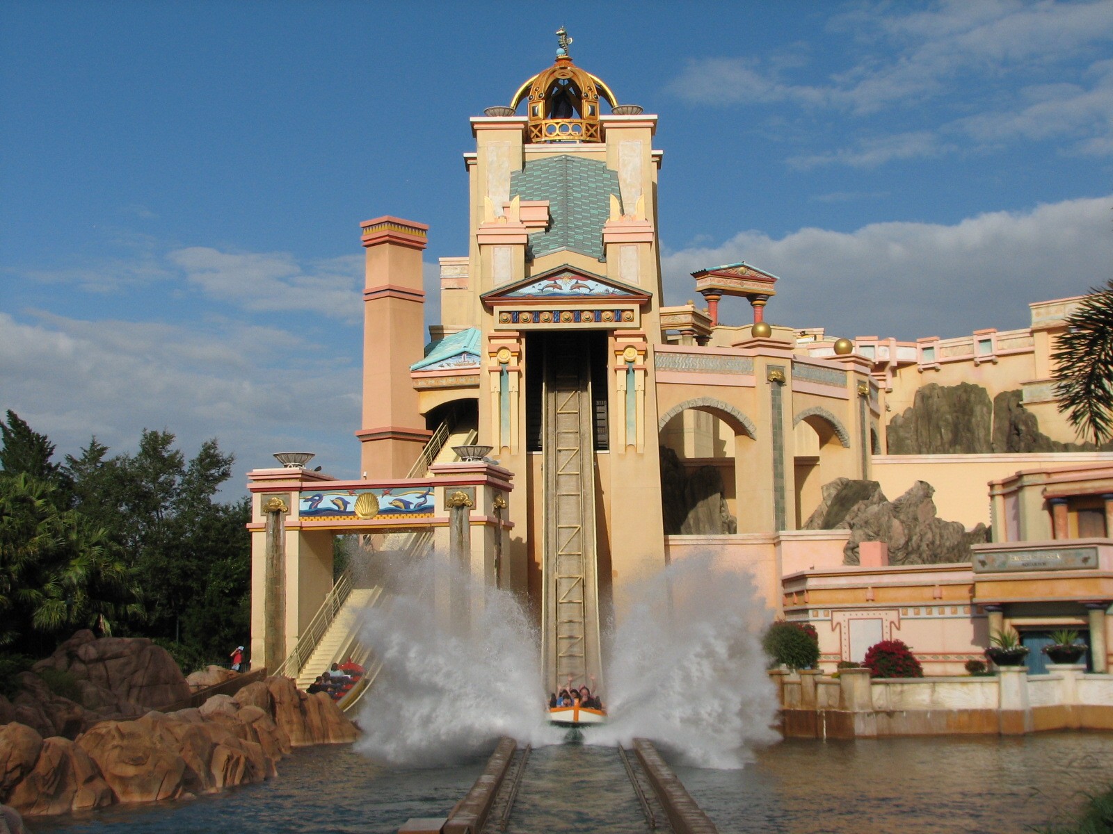 Journey To Atlantis - Boat Flume Ride