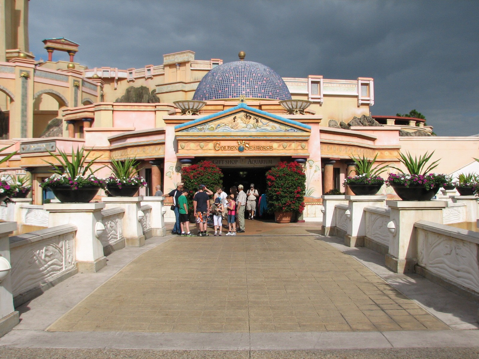 Journey To Atlantis - Golden Seahorse Shop Exterior